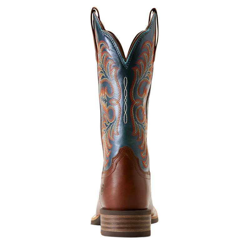 Ariat Womens Gillette Vintage Western Boots Caramel/Endless Sea