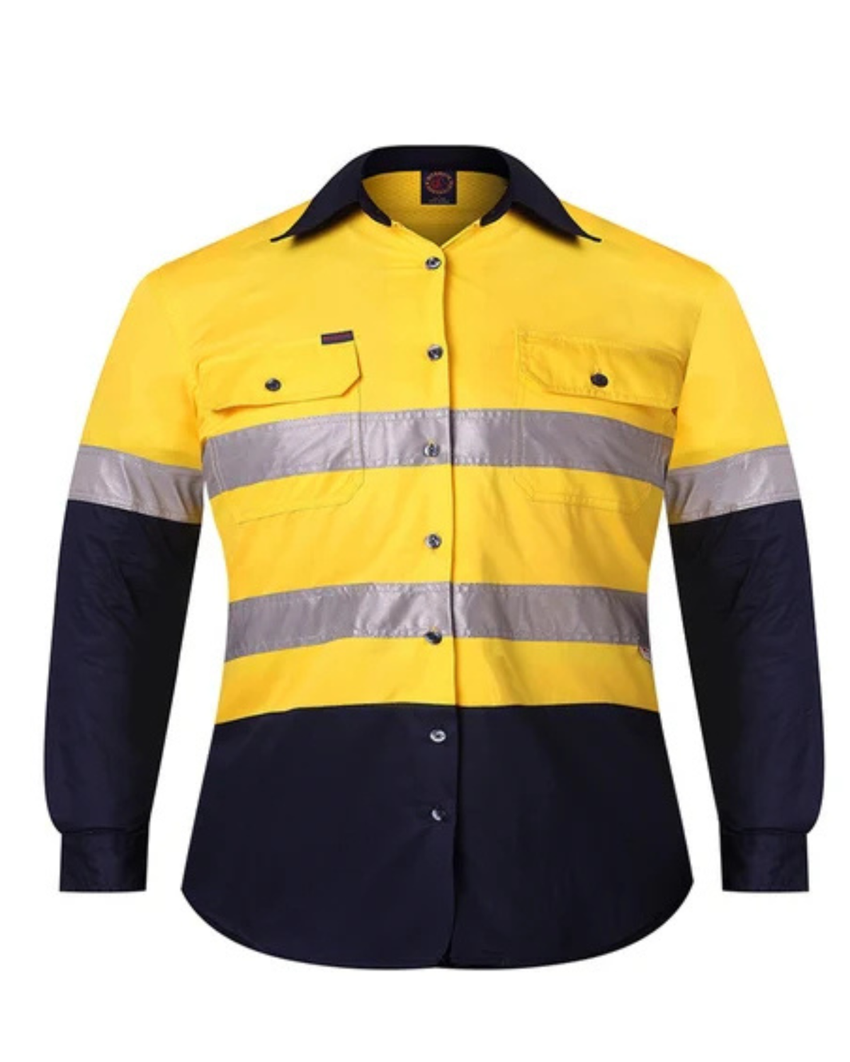 Ritemate Kids Hi Vis Work Workshirt with Tape