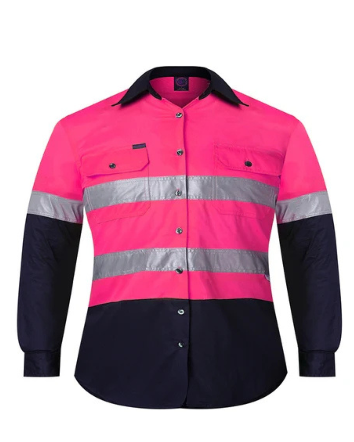 Ritemate Kids Hi Vis Work Workshirt with Tape