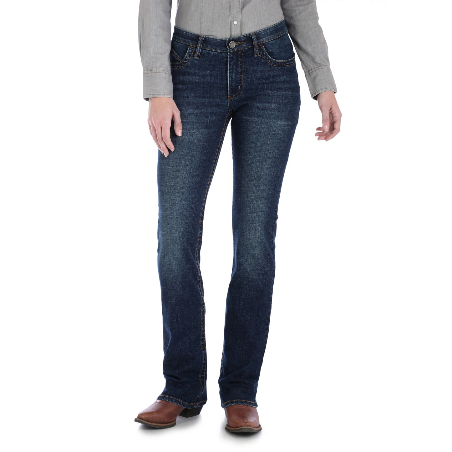 WRANGLER WOMENS ULTIMATE RIDING JEANS WILLOW