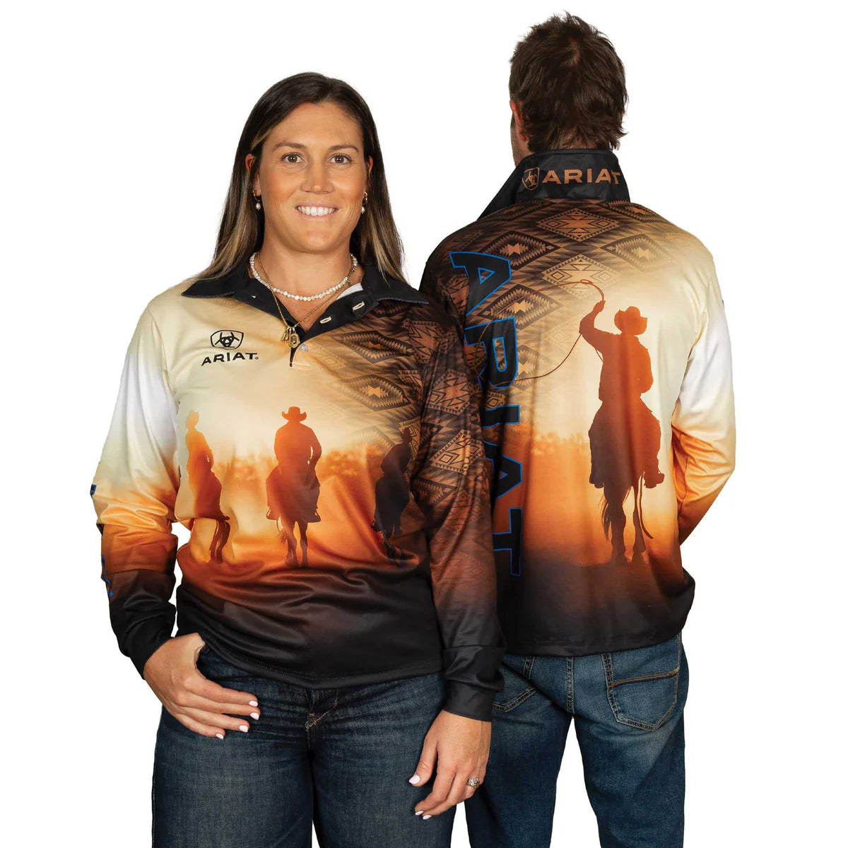 Ariat Unisex Fishing Shirt Rodeo Roper