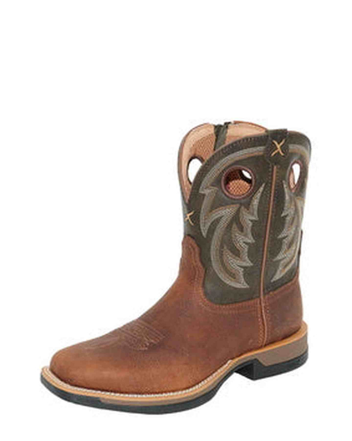 Twisted X Mens 9 Tech X1 Zip Up Western Boots