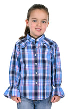 Load image into Gallery viewer, PURE WESTERN GIRLS SHILOH LS SHIRT