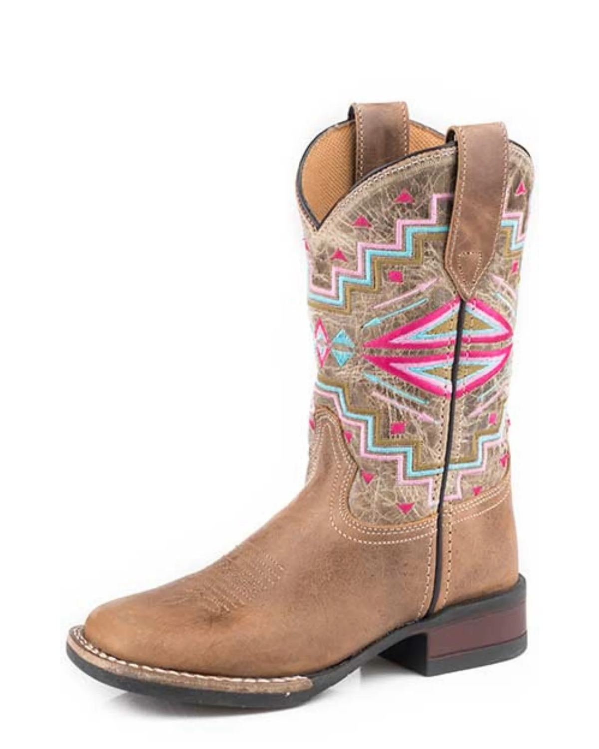Roper Womens Monterey Aztec Western Boots