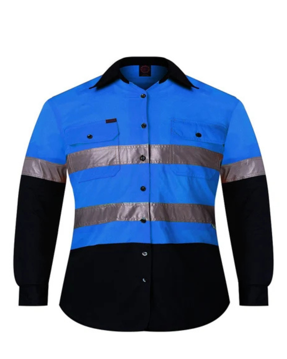 Ritemate Kids Hi Vis Work Workshirt with Tape