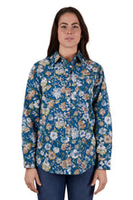 Load image into Gallery viewer, Hard Slog Womens Carla Full Placket Long Sleeve Shirt