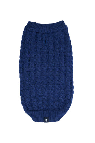 Thomas Cook Cable Knit Dog Jumper