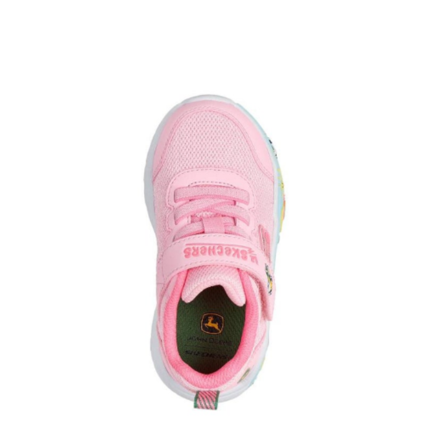 Skechers Toddler John Deere Play Scene - Farm Girlie Shoes