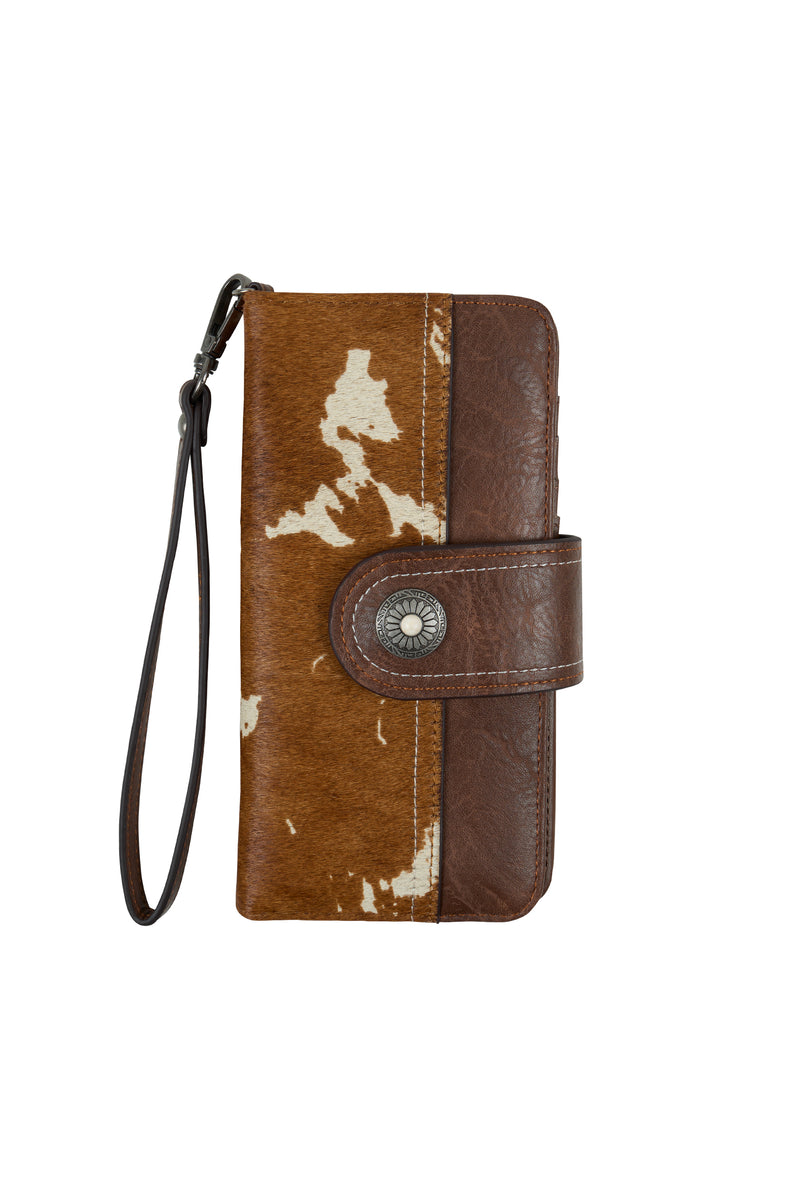 Mira & Moss Corrine Long Wallet - Chocolate Latte