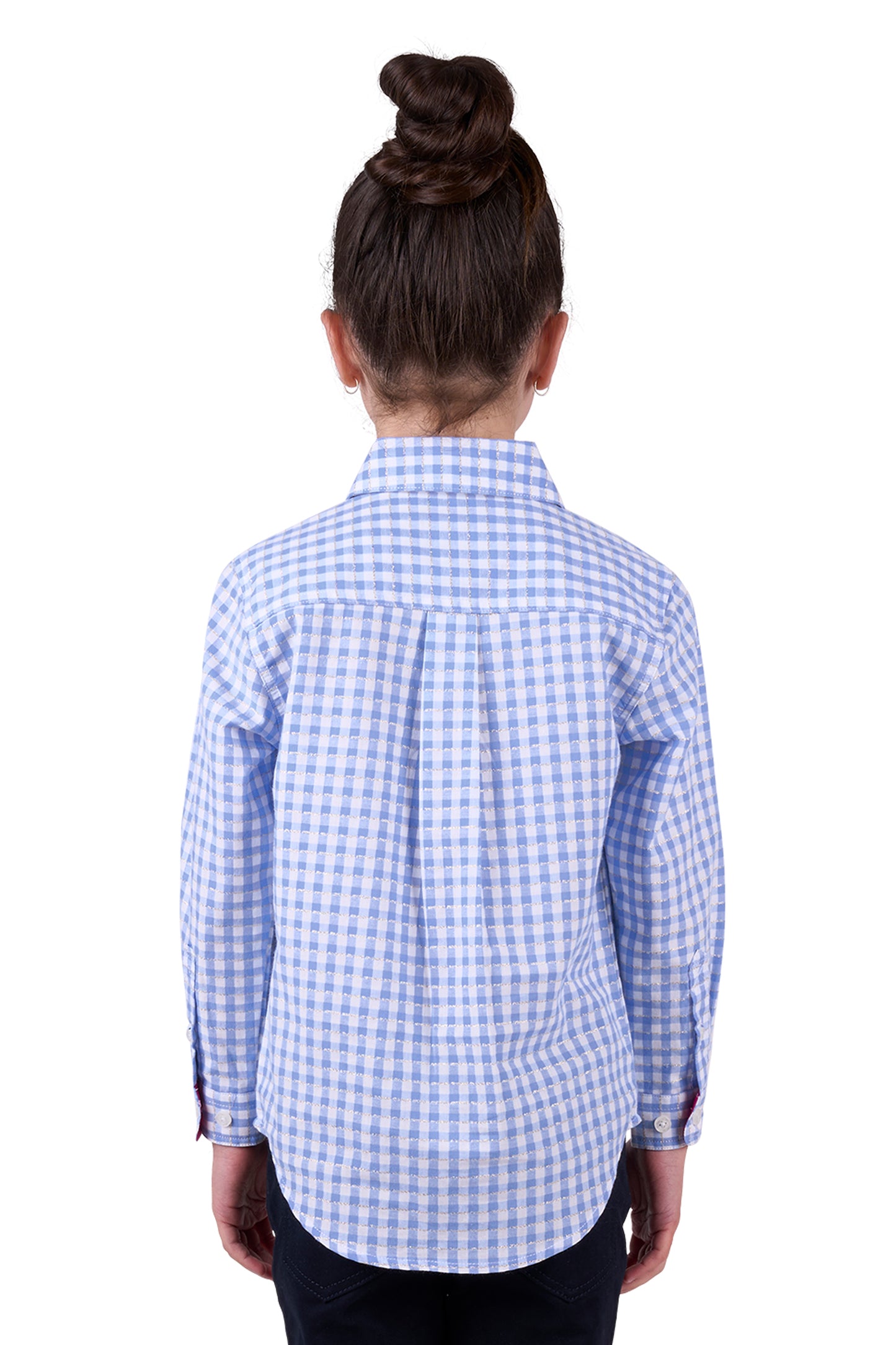 Hard Slog Kids Rux 1/2 Placket Long Sleeve Country Shirt