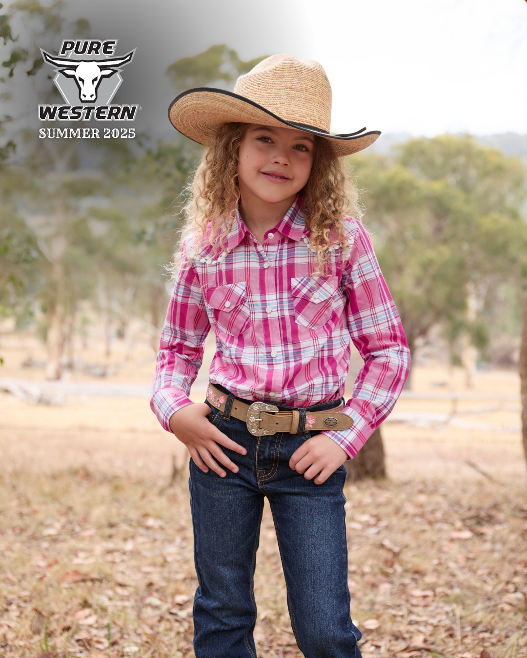 Pure Western Girls Sam Boot Cut Jeans