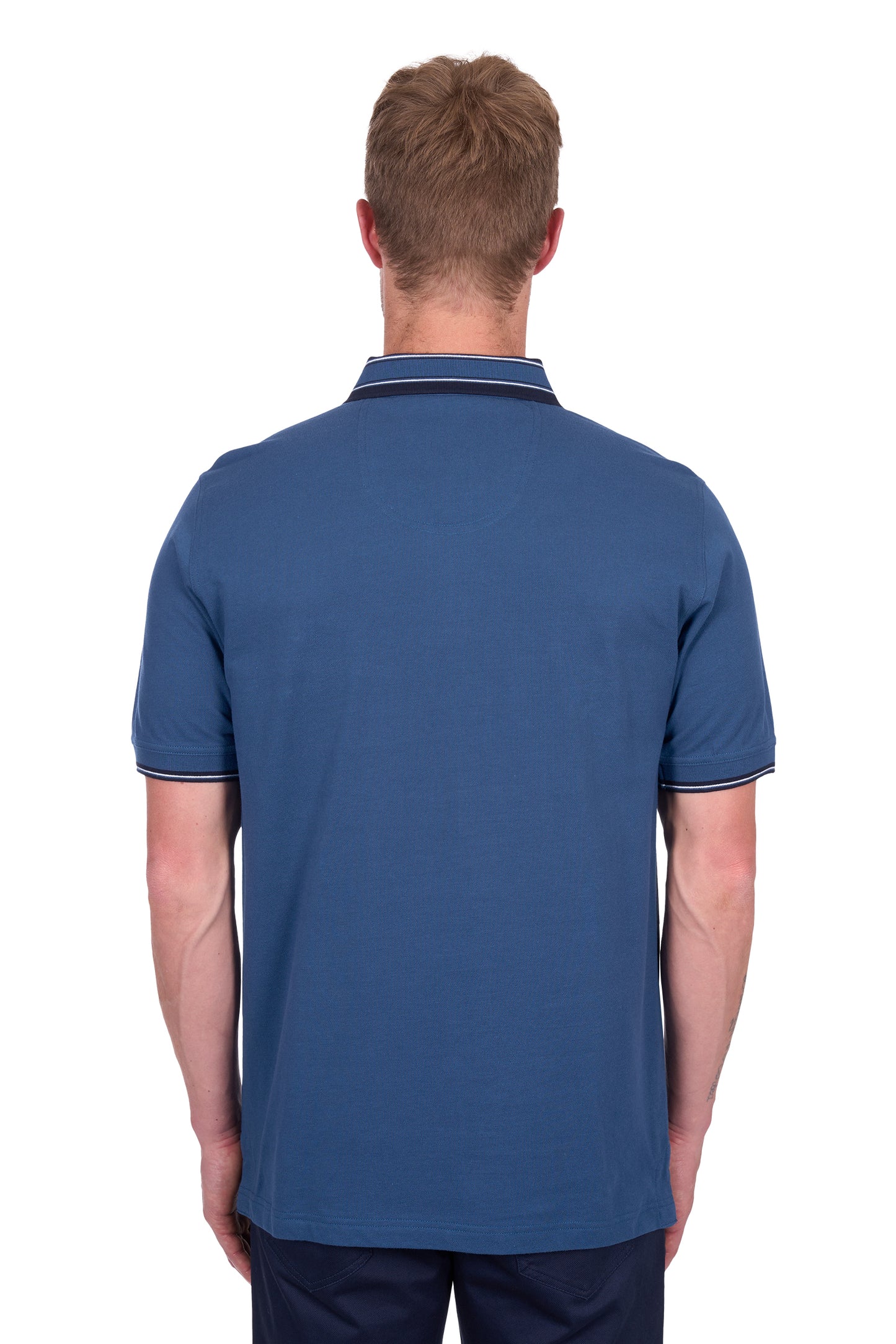 Thomas Cook Mens Ben Tailored 1 Pocket Short Sleeve Polo