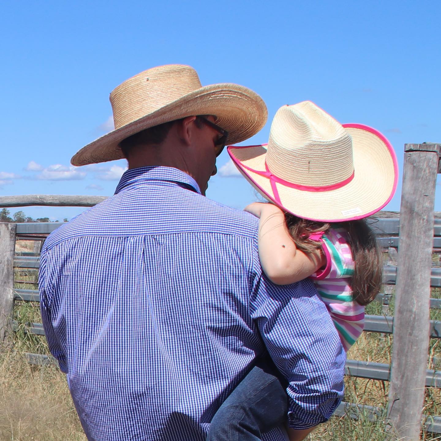 Sunbody Hats Kids Cattleman Palm Leaf Hat Pink