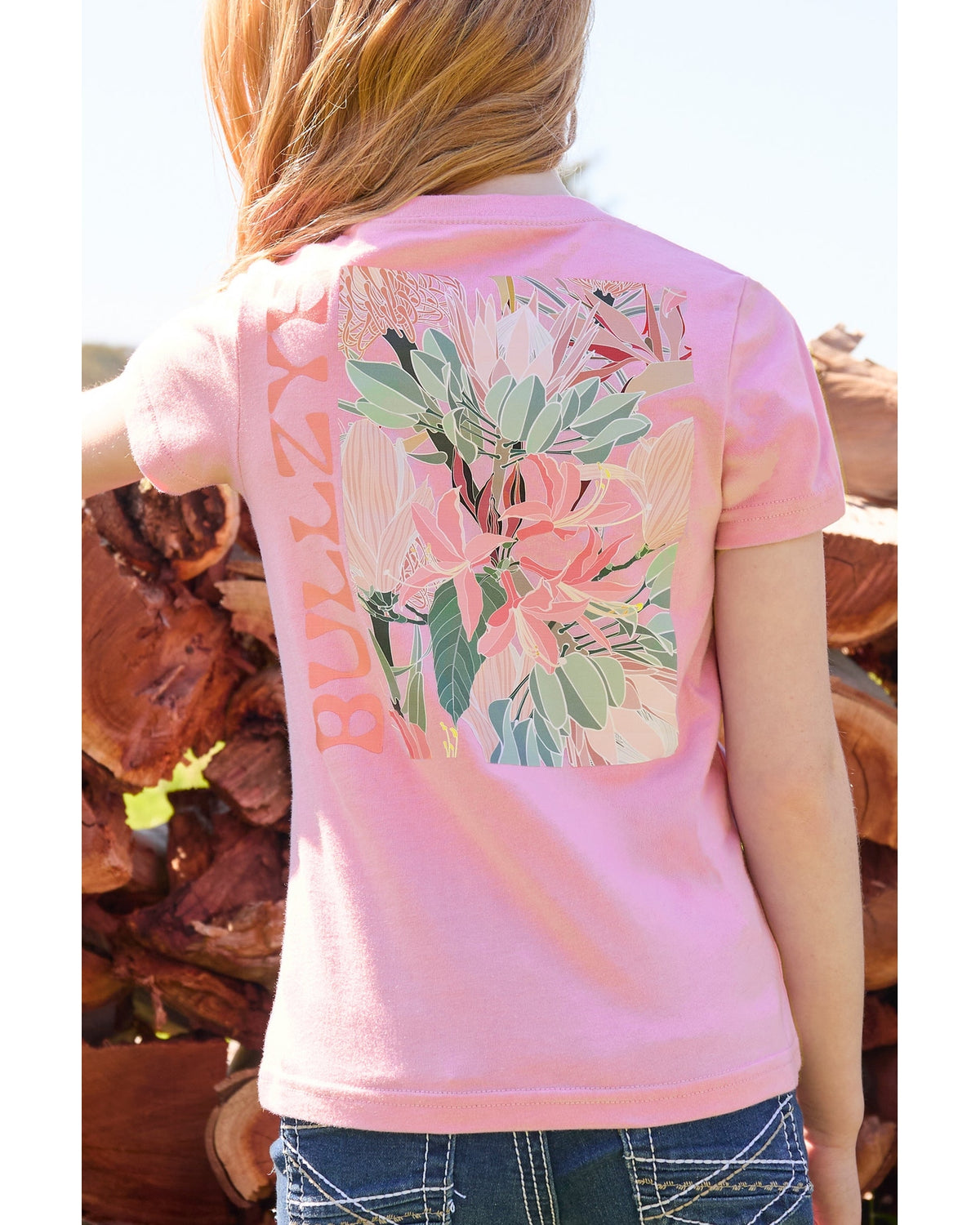 Bullzye Girls Willa Short Sleeve Tee
