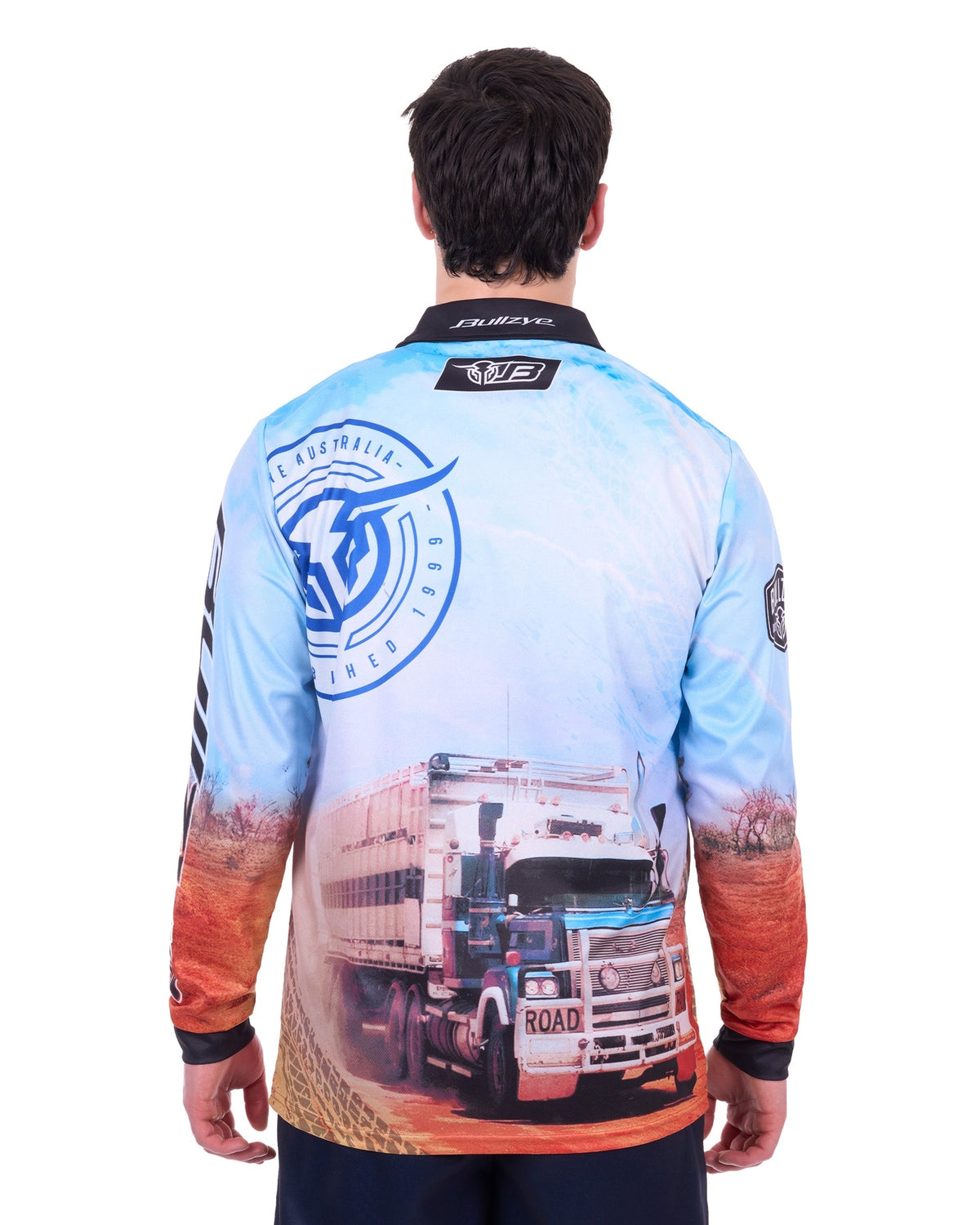 Bullzye Mens Roadie Long Sleeve Tee