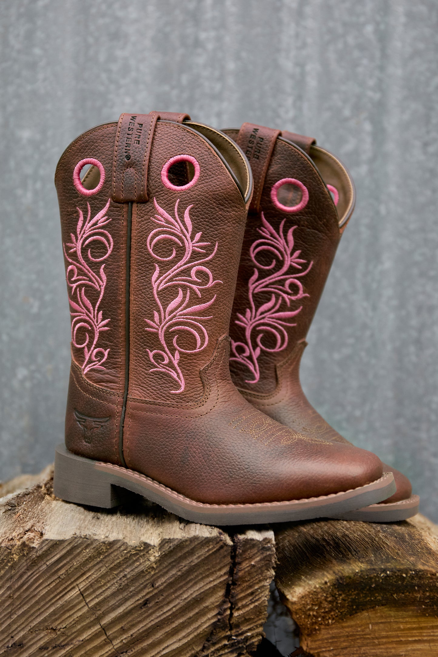 Pure Western Childrens Clara Western Boots