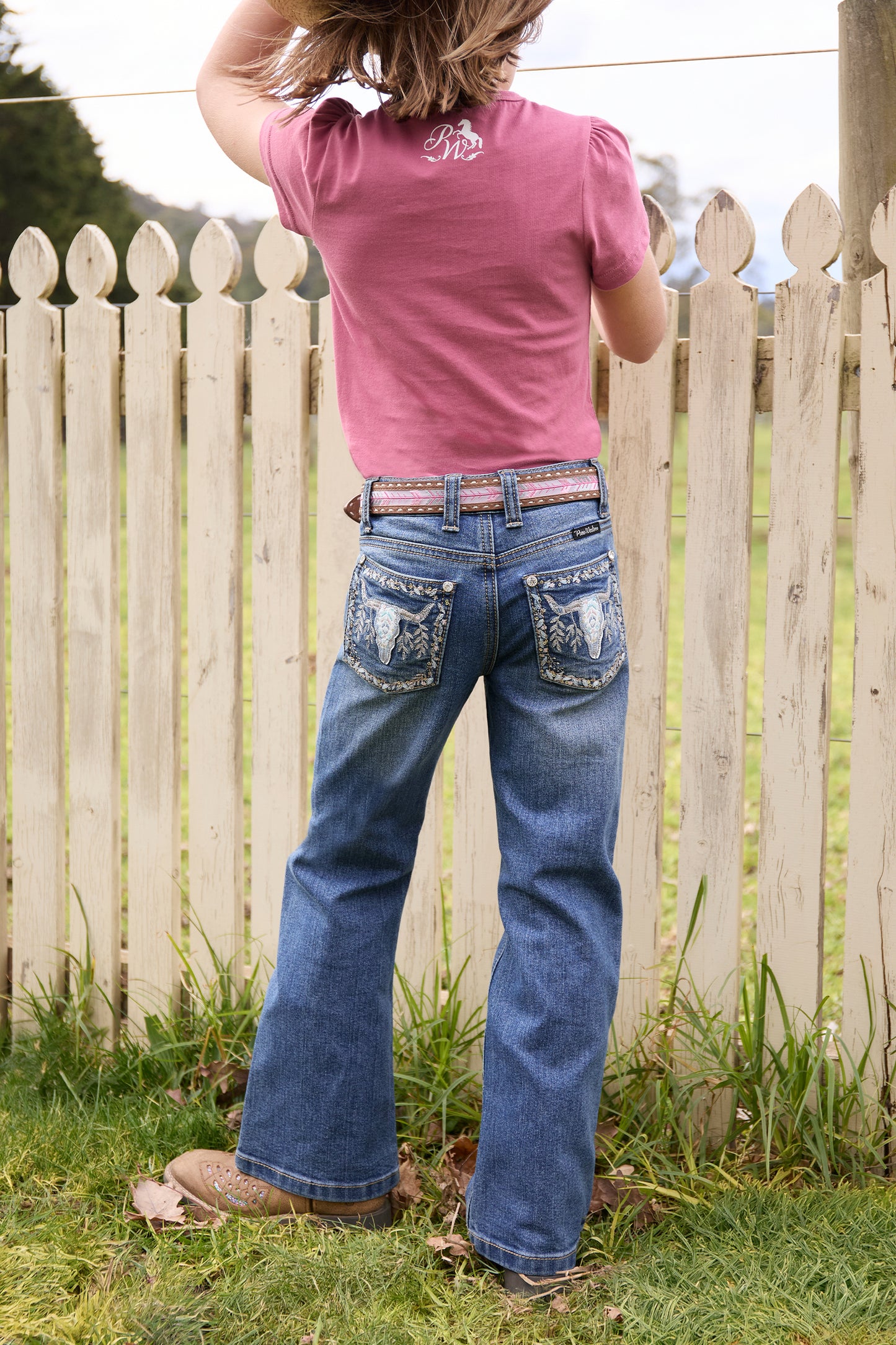 Pure Western Girls Ariana Boot Cut Jeans