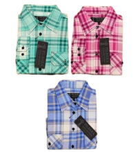 Load image into Gallery viewer, Ladies Pilbara Open Front Flannelette Shirt