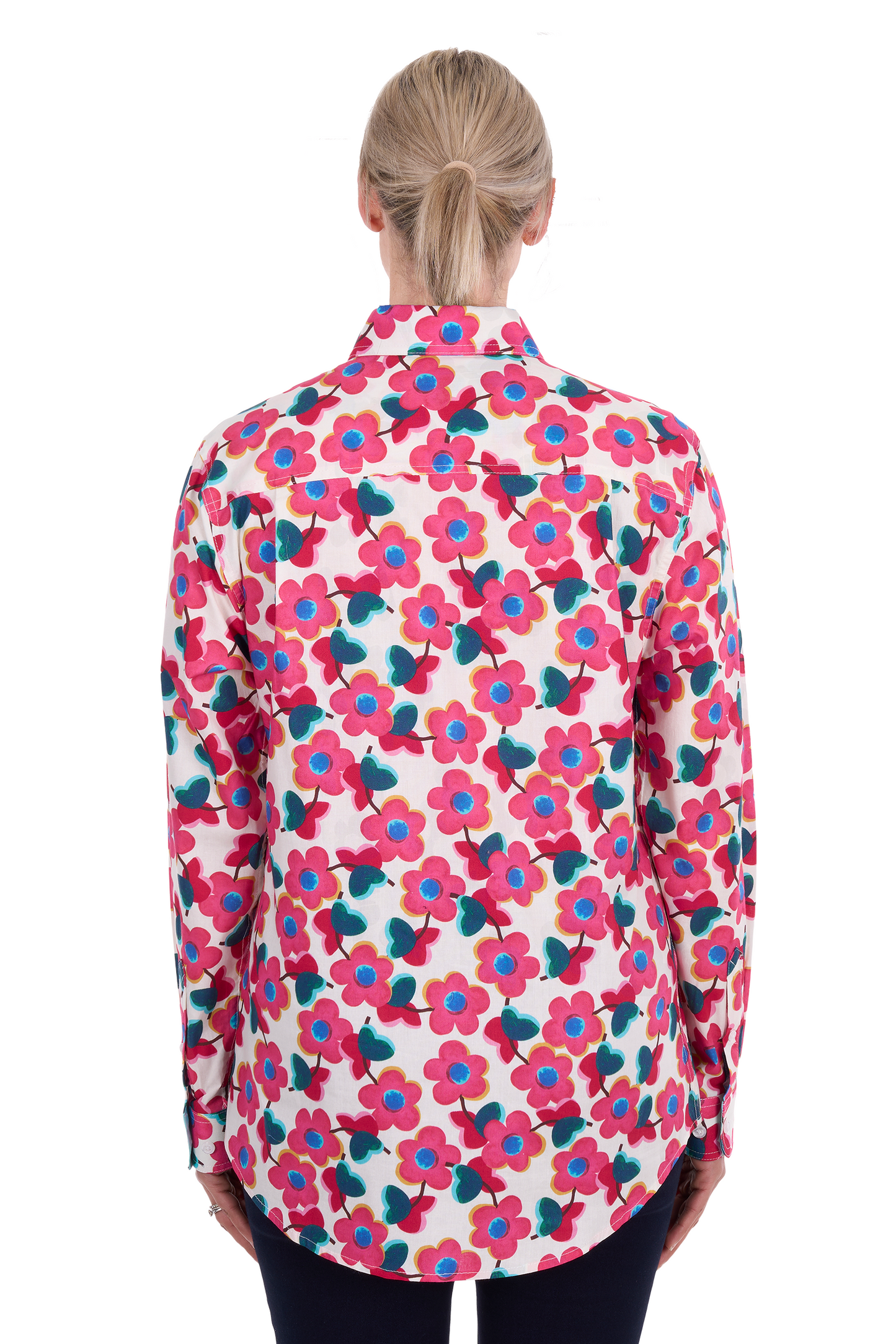 Hard Slog Womens Lorri Half Placket Long Sleeve