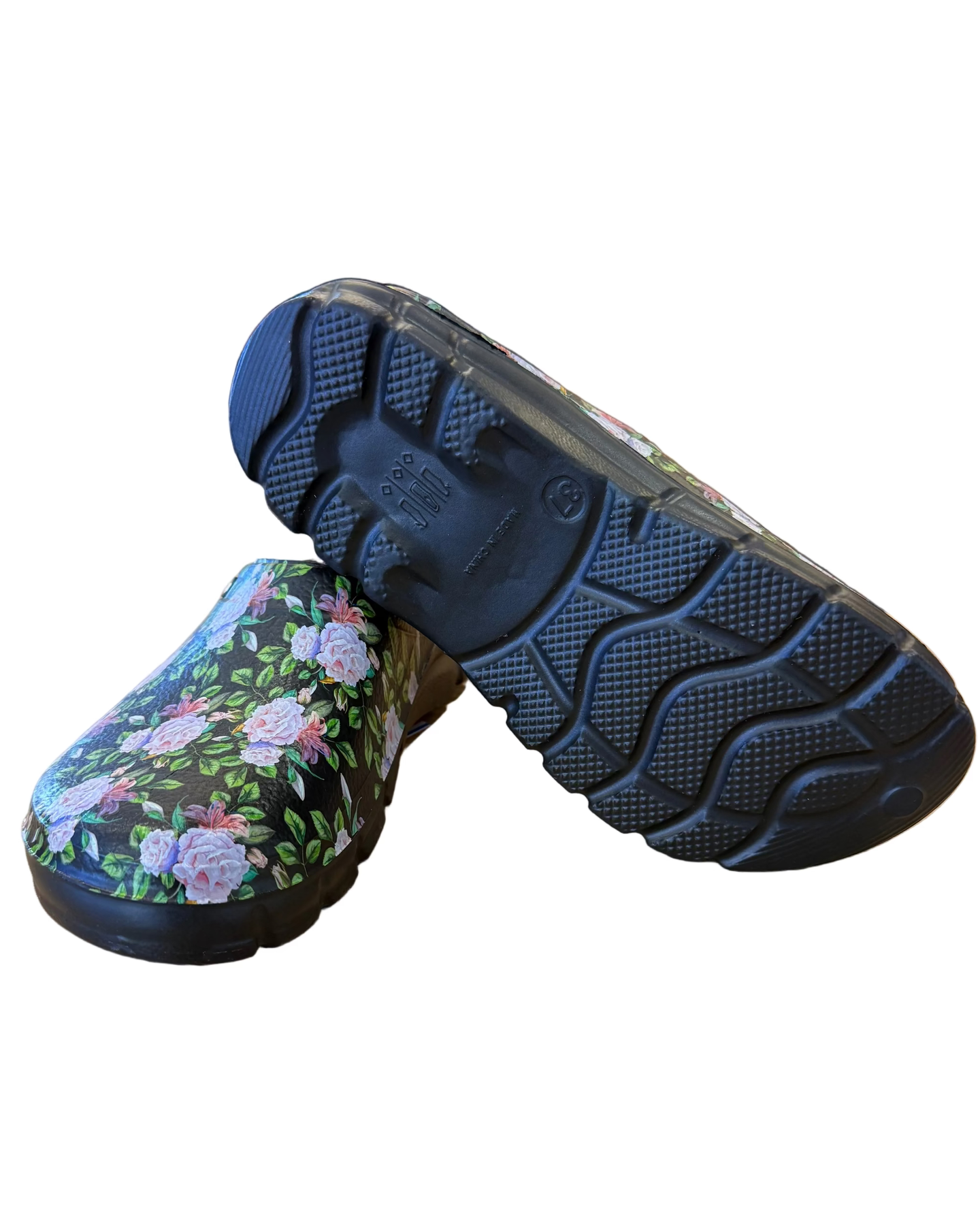 Clogees Womens Garden Clog Roses