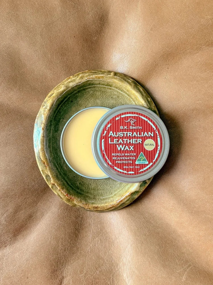 BK Smith Australian Leather Wax 85g