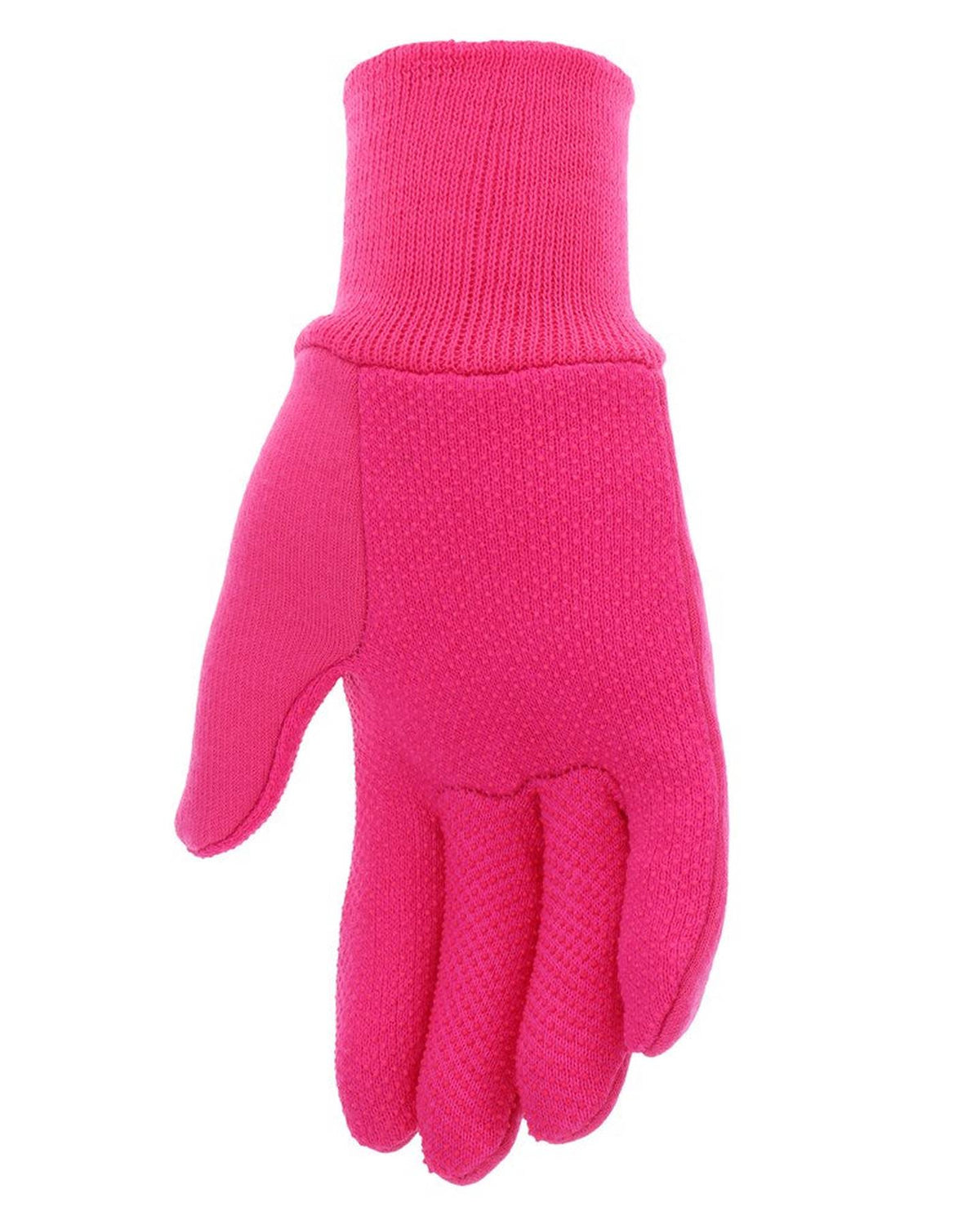 John Deere Light Duty Womens Pink Cotton Work Gloves