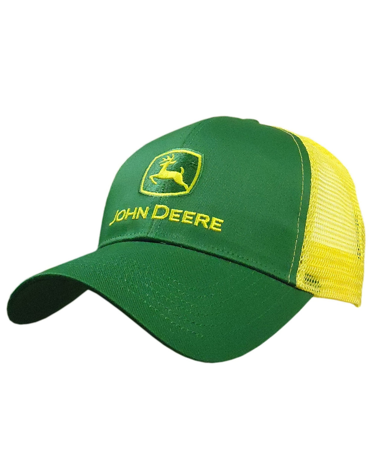 John Deere Adult Logo Mesh Back Trucker Cap