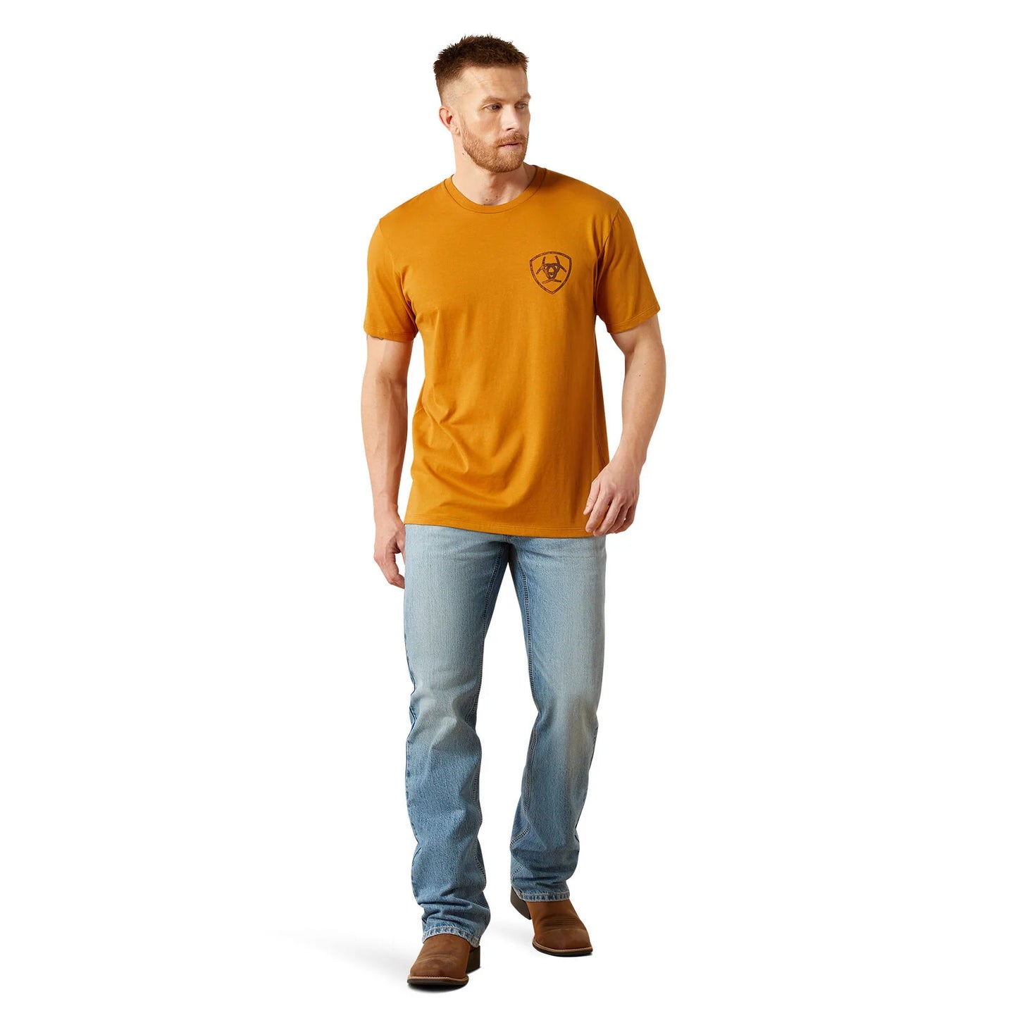 Ariat Mens Big Bull Rider Short Sleeve Tee