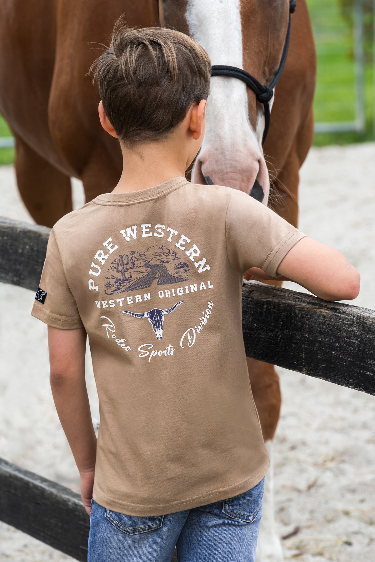 Pure Western Boys Craig Short Sleeve Tee