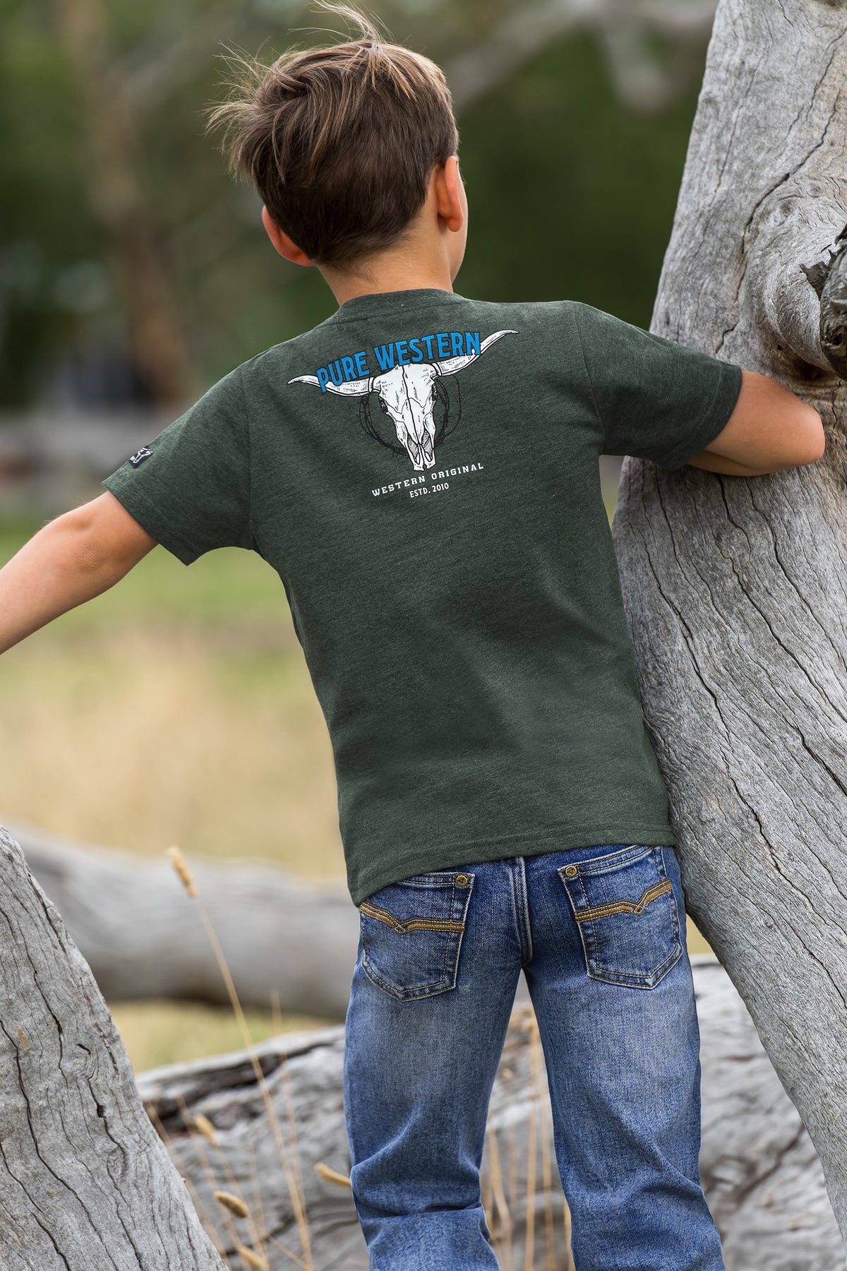 Pure Western Boys Tony Short Sleeve Tee