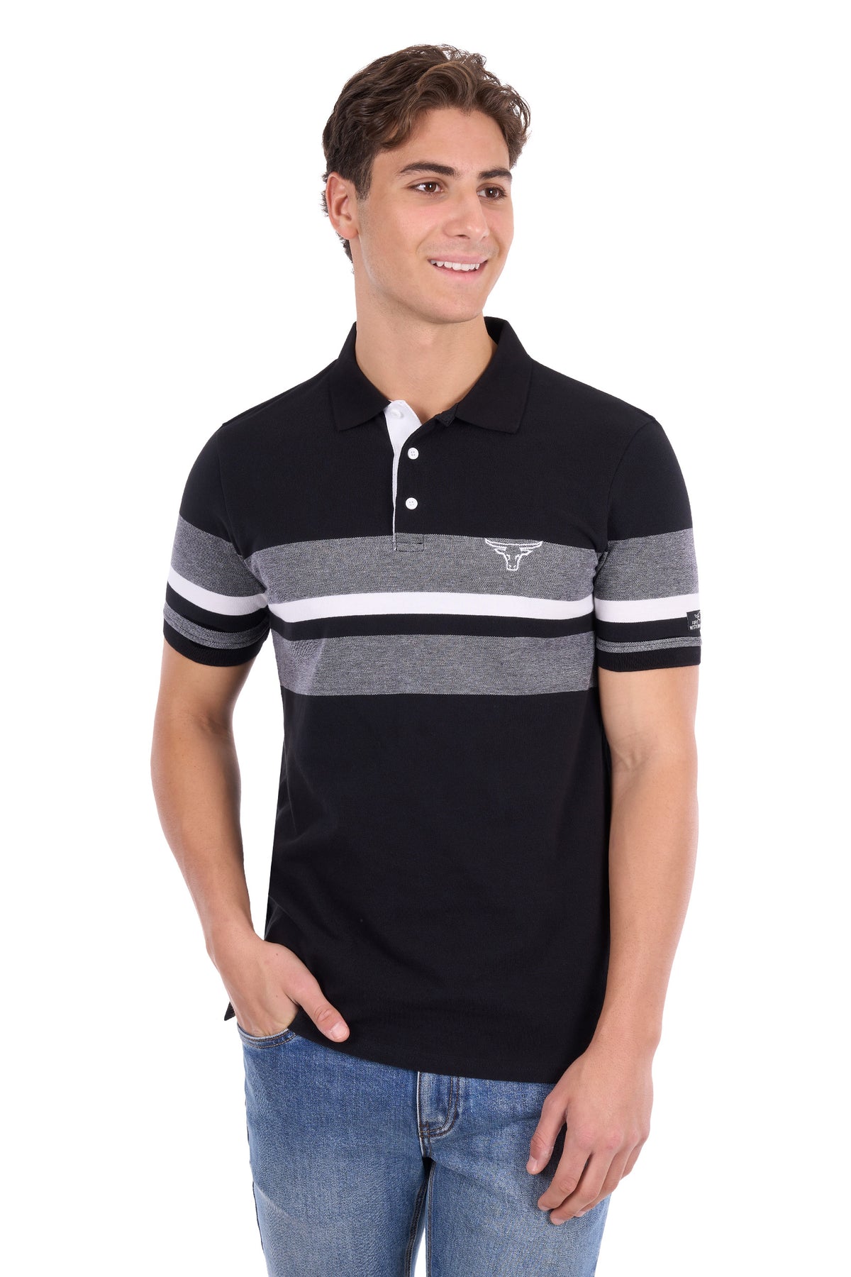 Pure Western Mens Brett Short Sleeve Polo