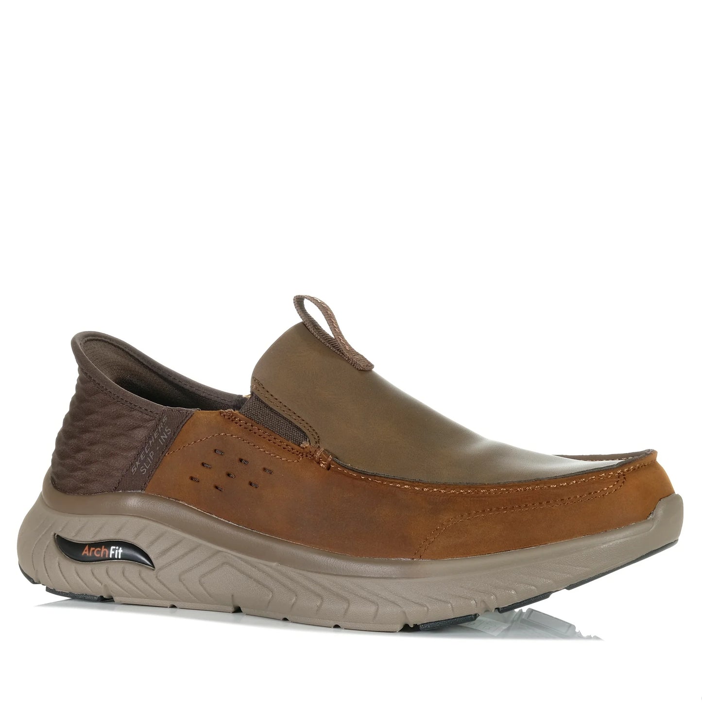 Skechers Mens Arch Fit Crosser Slip In Shoe