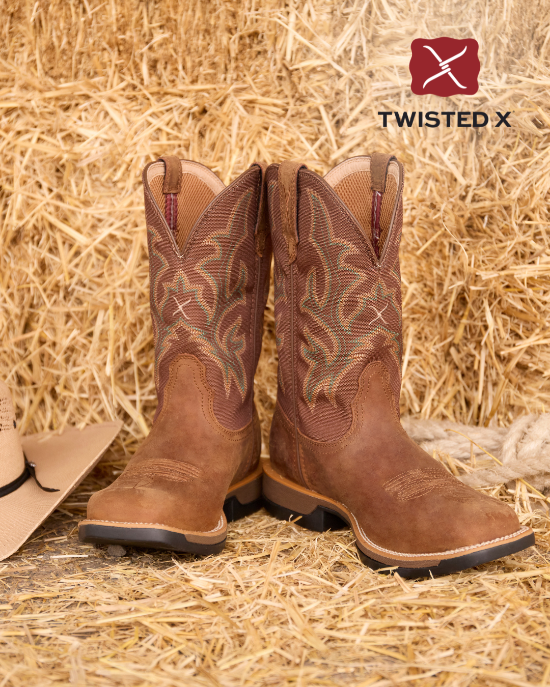 Twisted X Mens 11 Tech X1 Canvas Western Boots