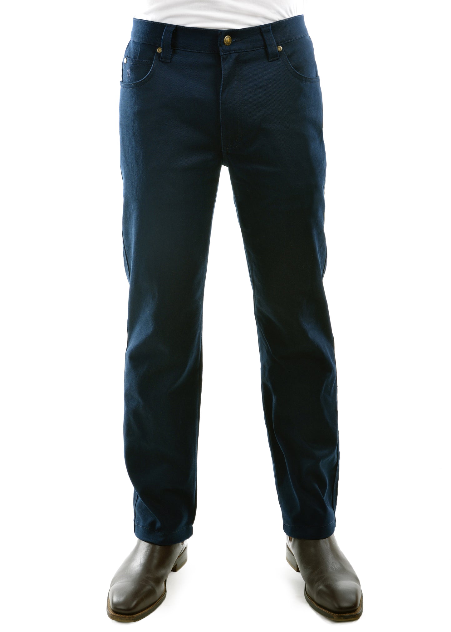 THOMAS COOK STOCKMAN MID STRAIGHT JEANS 32 INCH LEG