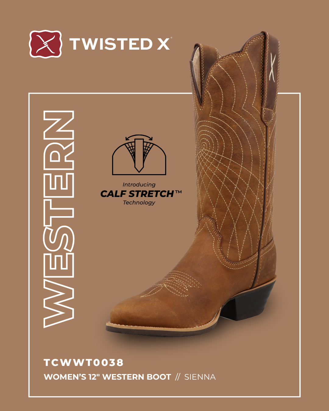 Twisted X Womens 12 Western Boots