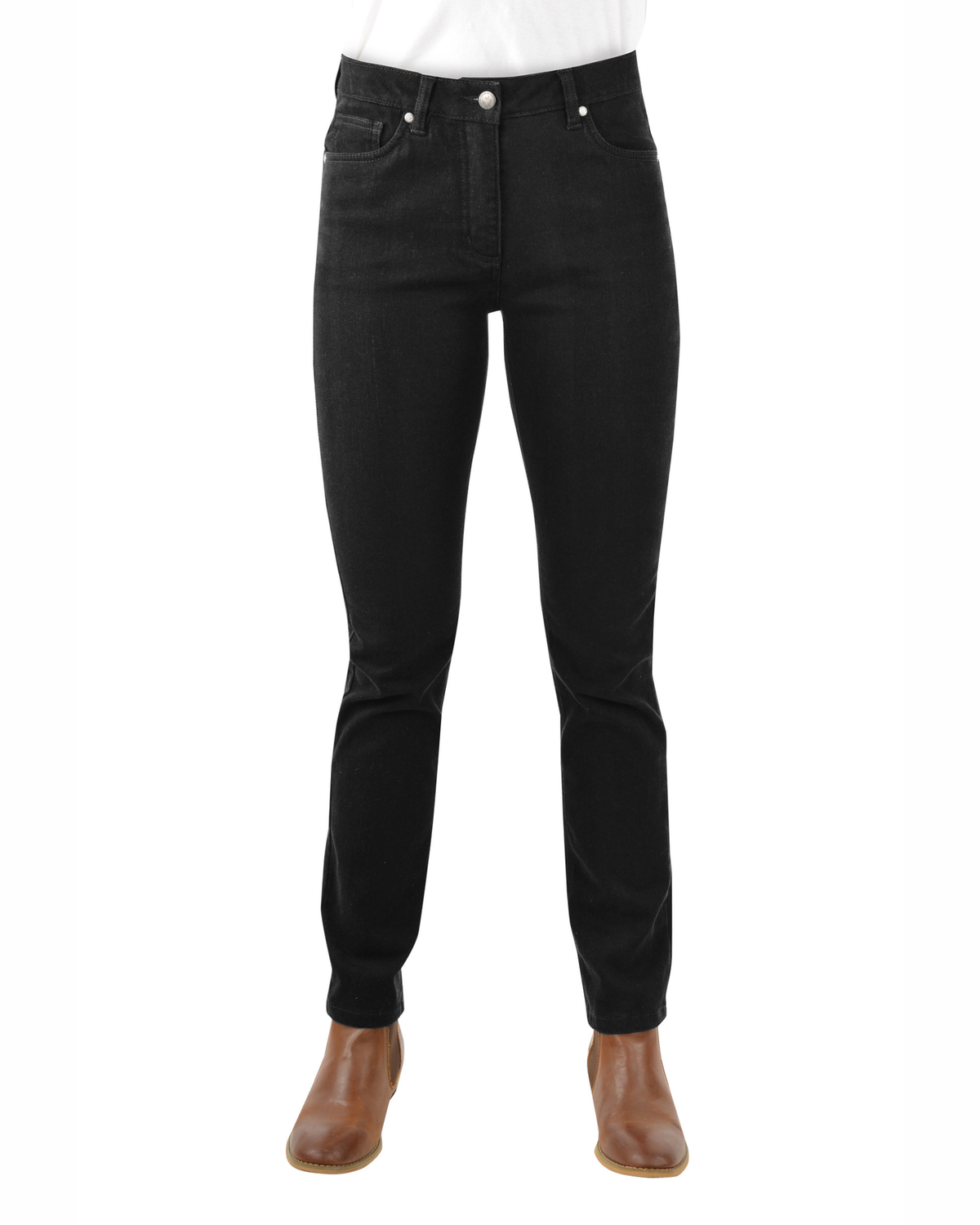 Thomas Cook Womens Coloured Wool Denim Wonder Jeans