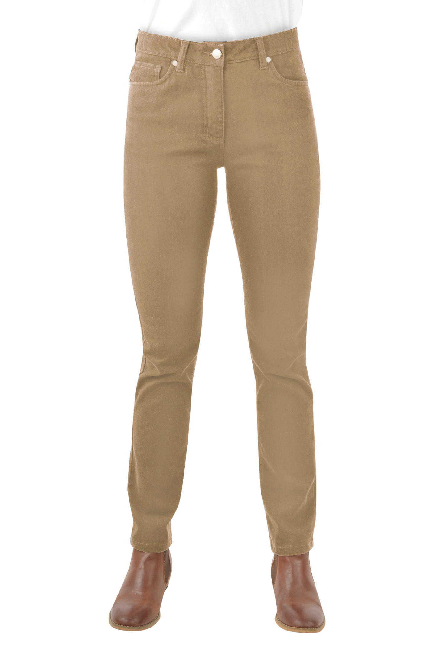 Thomas Cook Womens Coloured Wool Denim Wonder Jeans