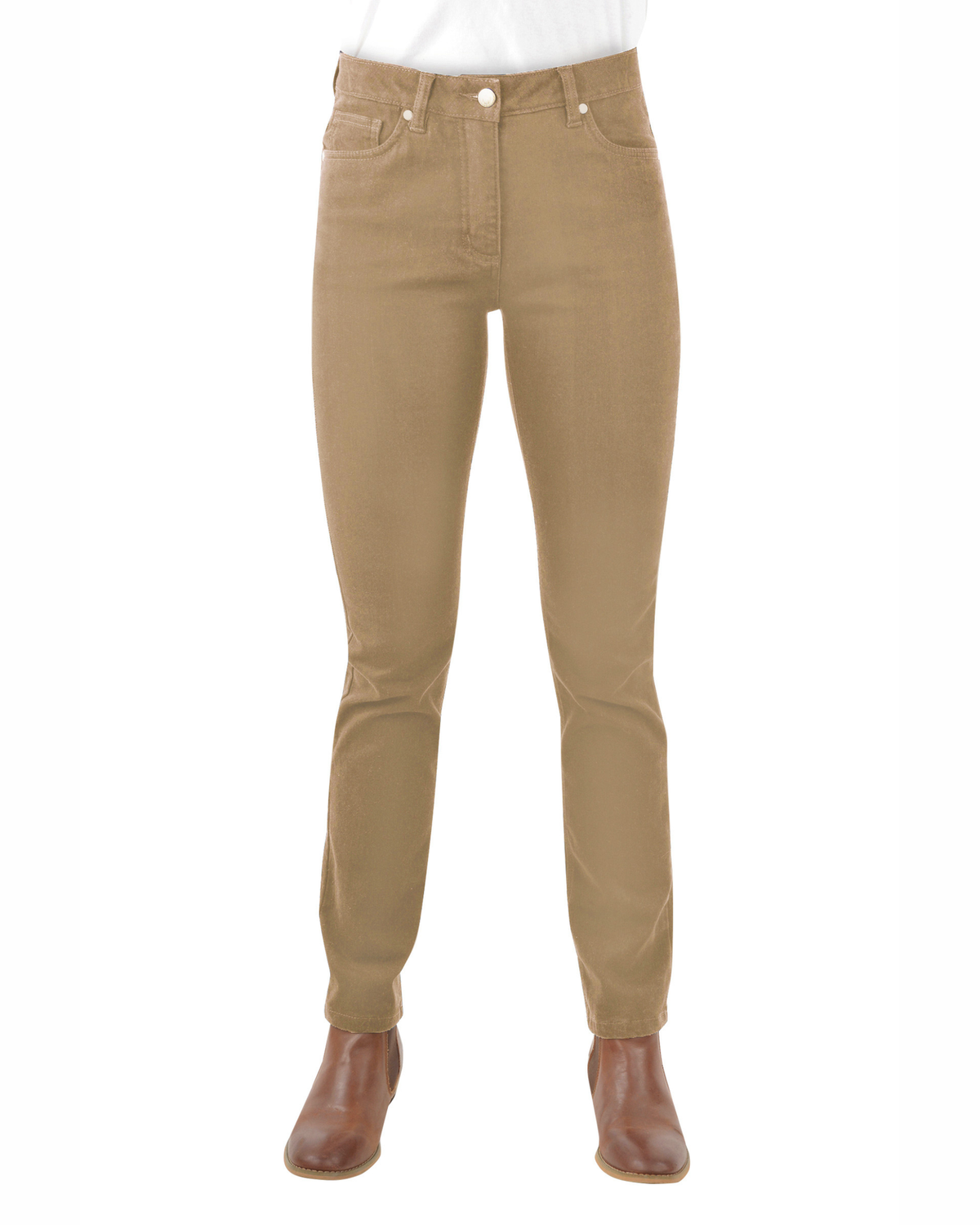 Thomas Cook Womens Coloured Wool Denim Wonder Jeans