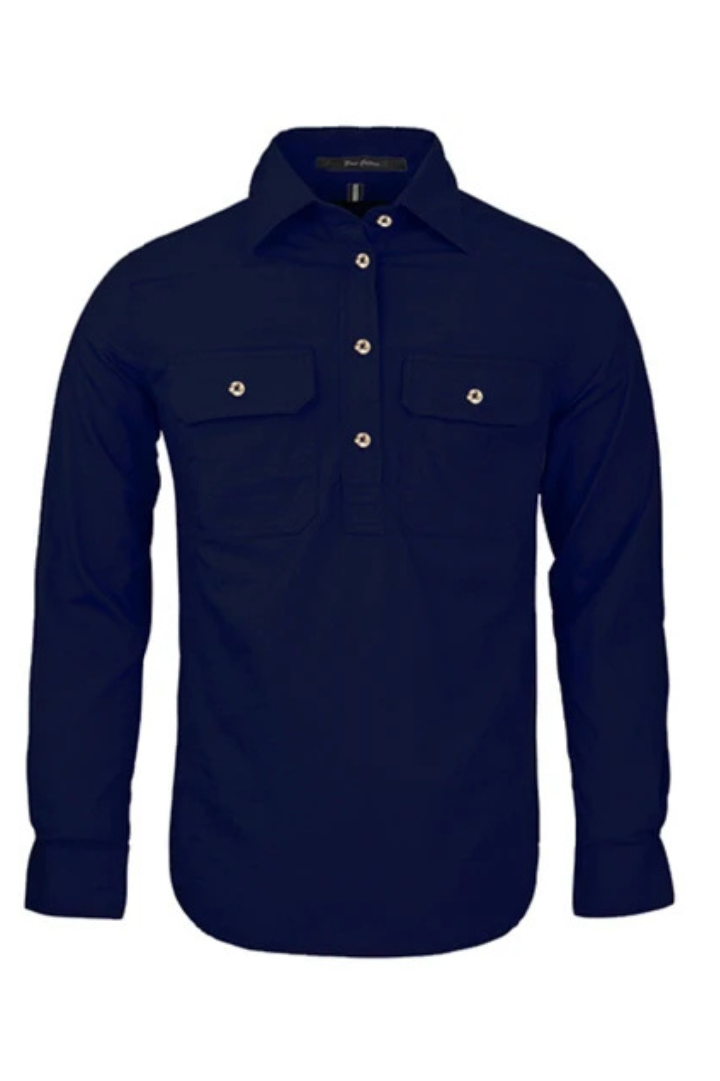 Womens Pilbara Closed Front Long Sleeve Country Work Shirt
