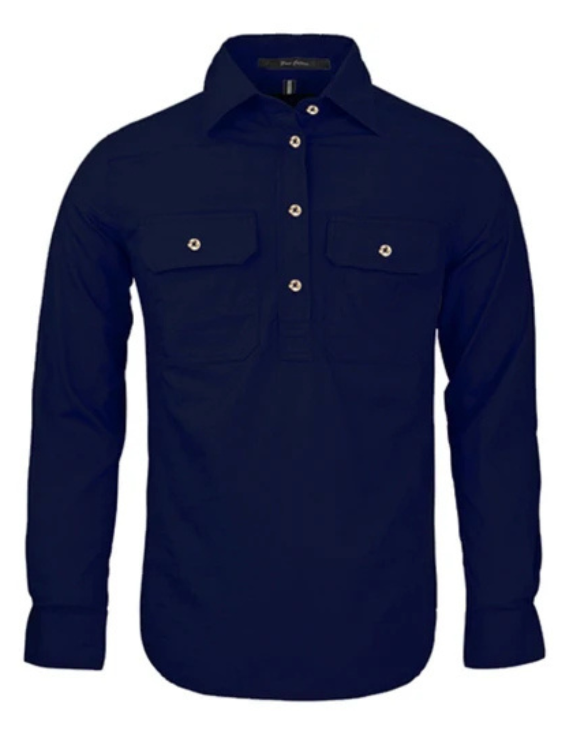 Womens Pilbara Closed Front Long Sleeve Country Work Shirt