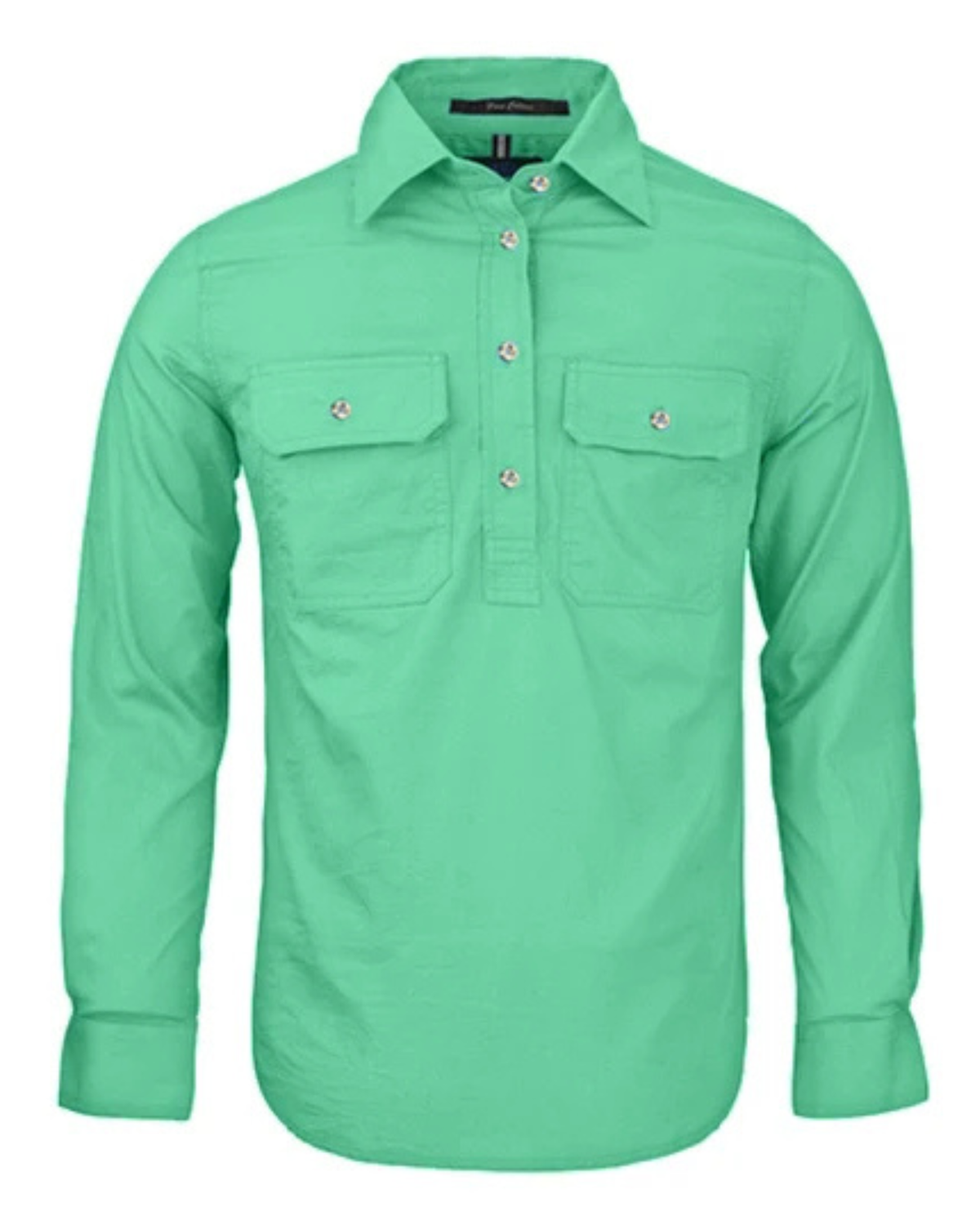 Womens Pilbara Closed Front Long Sleeve Country Work Shirt