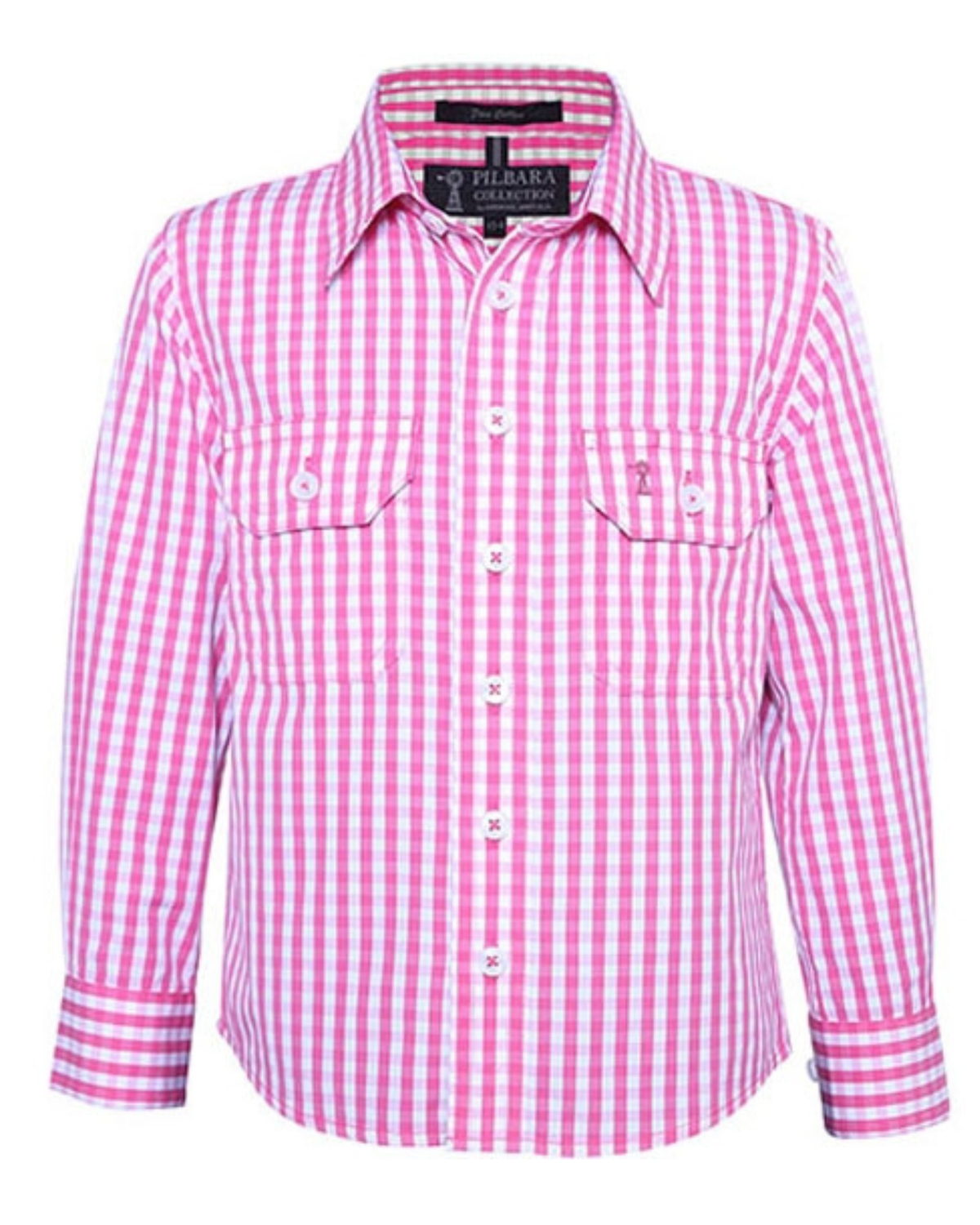 Pilbara Kids Long Sleeve Country Shirt