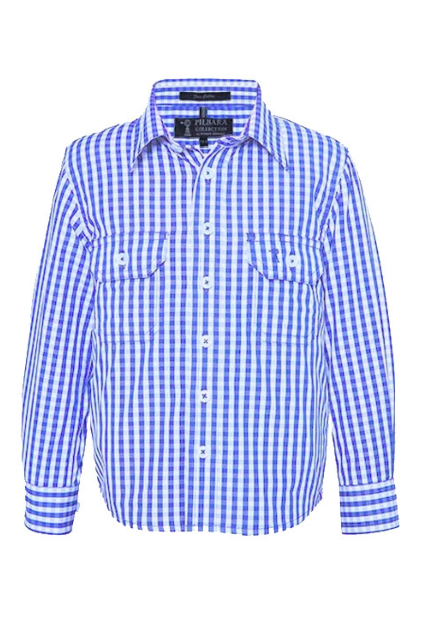 Pilbara Kids Long Sleeve Country Shirt