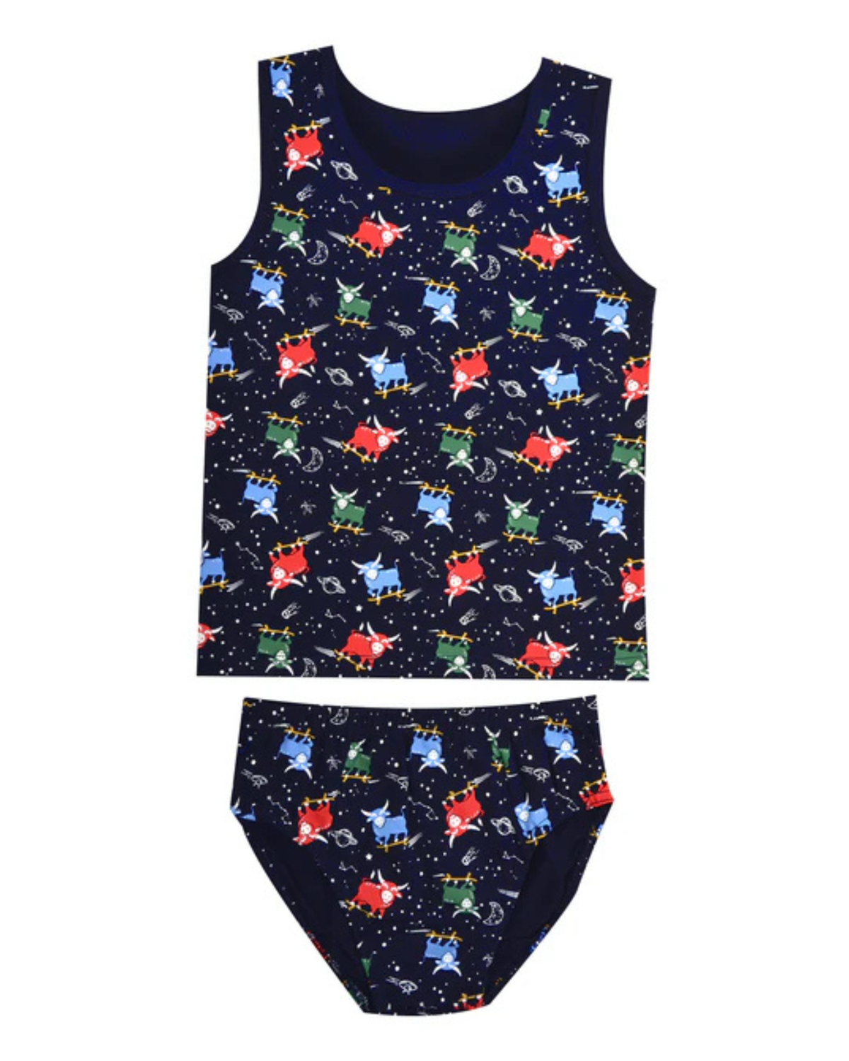 THOMAS COOK BOYS SKATER BULL SINGLET UNDERWEAR SET