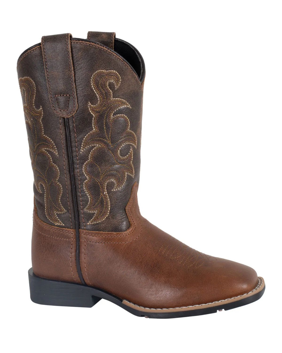 Roper Big Kids Gabriel Leather Western Boots