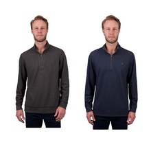 Load image into Gallery viewer, Thomas Cook Mens Vic Reversible 1/4 Zip Jumper