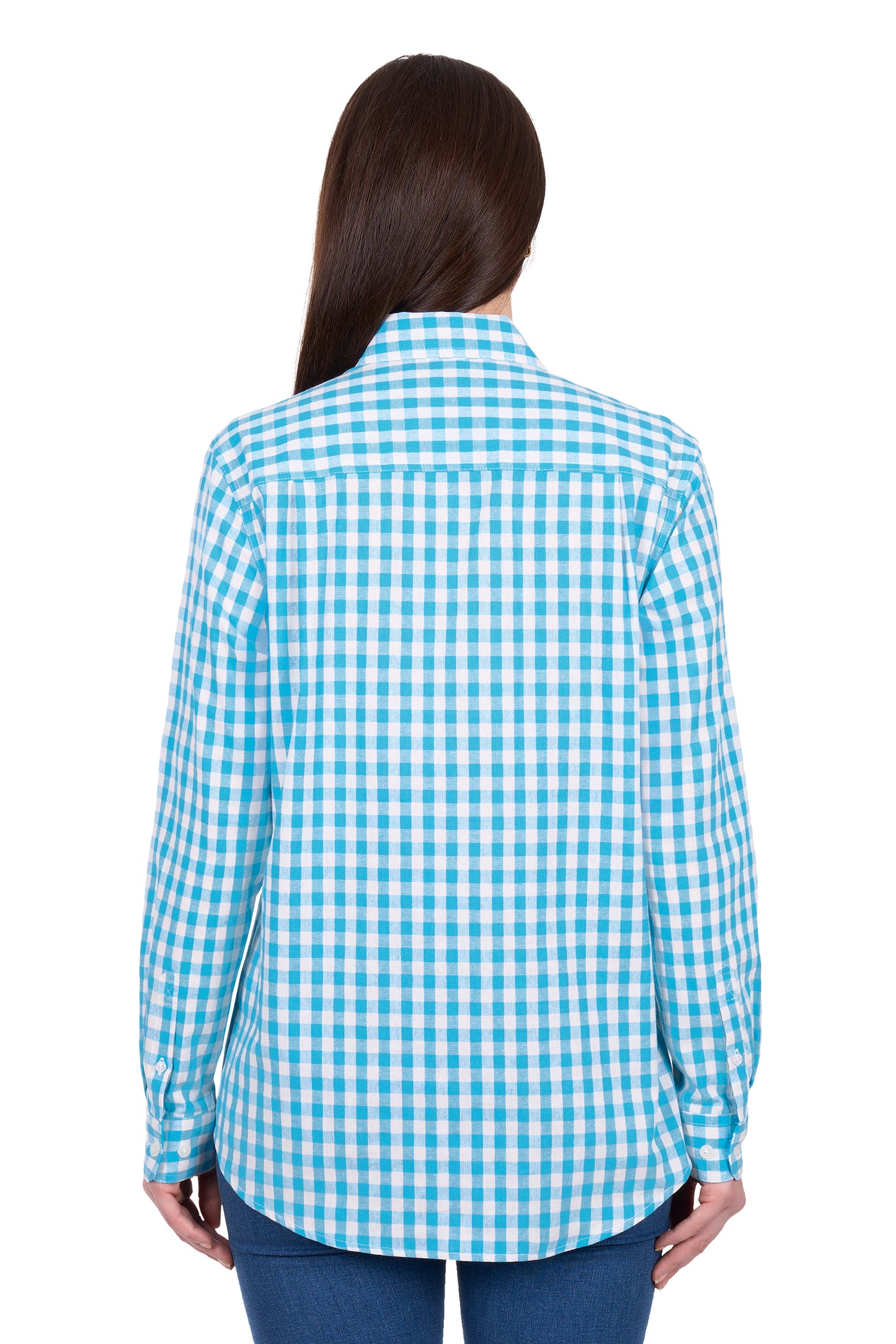 Hard Slog Womens Fay Full Placket Long Sleeve Shirt