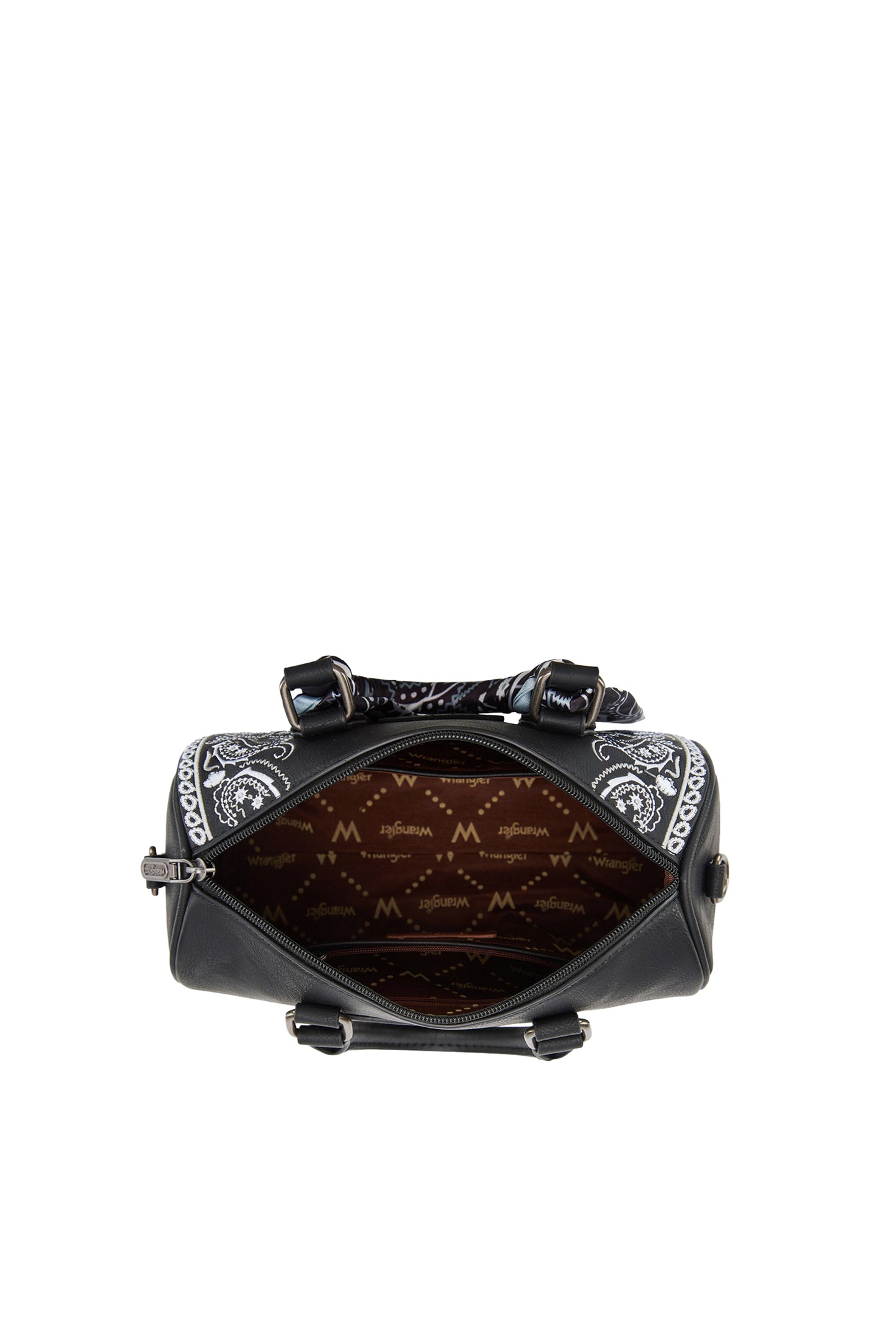 Wrangler Paisley Barrel Bag