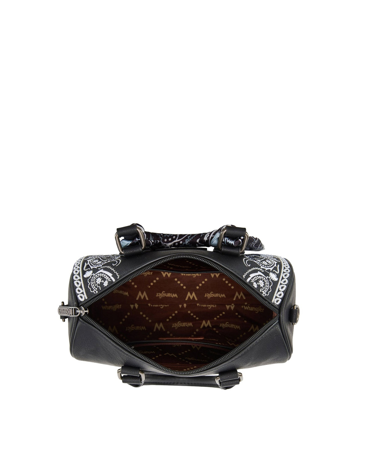 Wrangler Paisley Barrel Bag