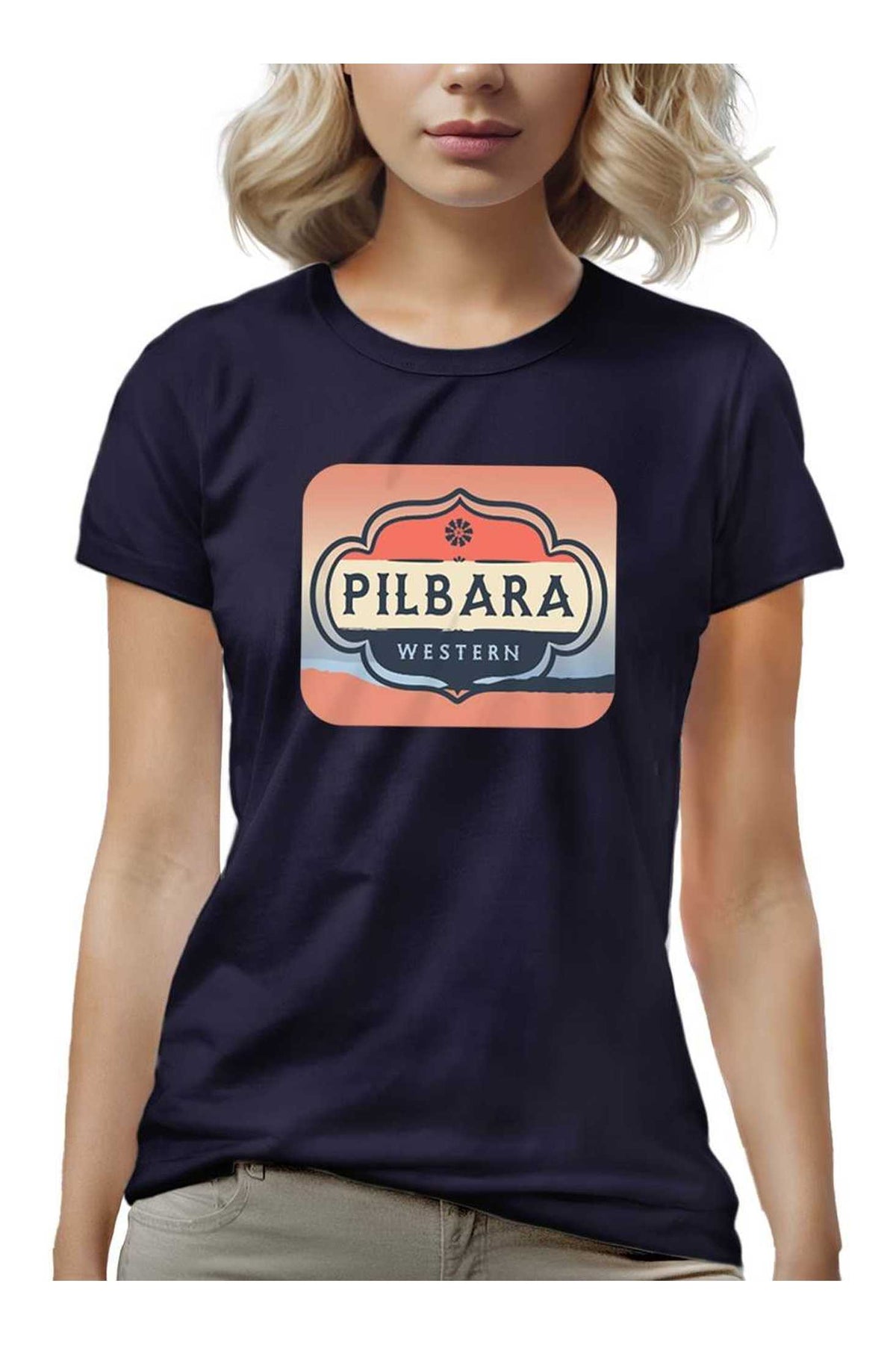 Pilbara Womens Peaches & Cream T-Shirt